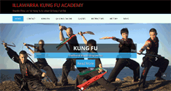 Desktop Screenshot of illawarrakungfu.com.au